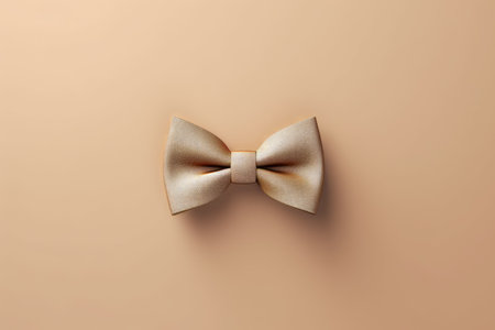 Bowtie satin background. neck object. Generate AIの素材