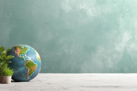 world earth day background. people global. Generate AIの素材