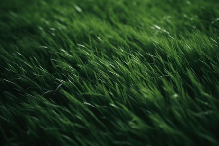 green grass closeup. nature outdoor. Generate AIの素材