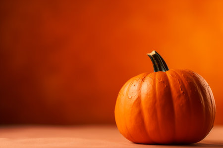 Orange fresh pumpkin. farm food. Generate AIの素材