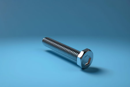 screw bolt. Work silver repair. Generate AIの素材