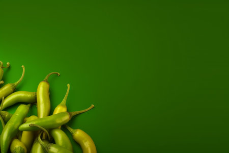 green chili mockup. food cooking. Generate AIの素材