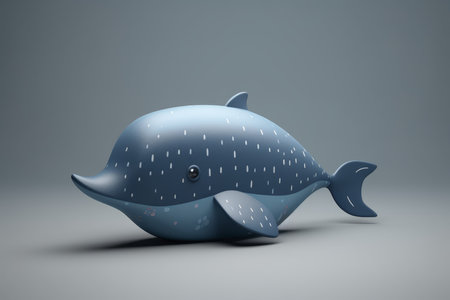 blue whale. ocean nature animal. Generate AIの素材