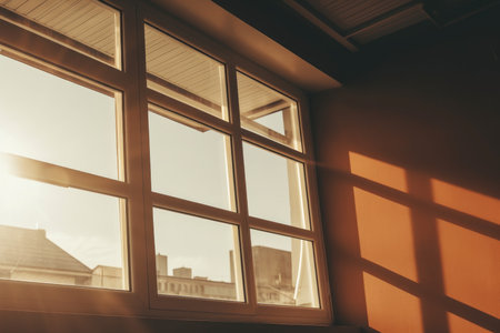 Space sunlight window coming. blur spring. Generate AIの素材