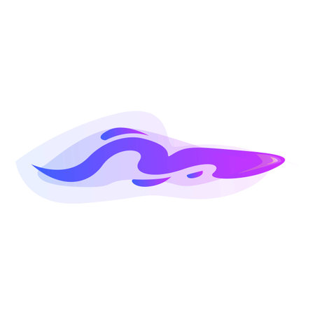 Cosmos flash effect icon cartoon vector. Laser beam weapon. Ray energyのイラスト素材