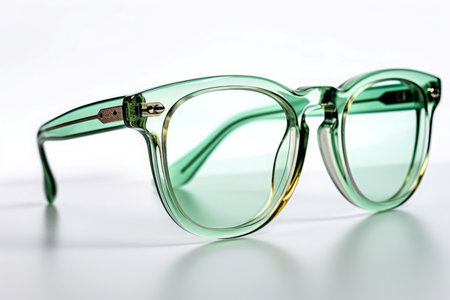 Glass trending eyewear. Beach fashion design modern vision accessory. Generate Aiの素材