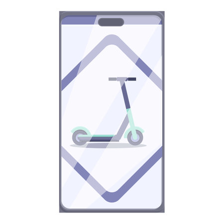 Drive eco transport icon cartoon vector. Sharing vehicle. Travel shareのイラスト素材