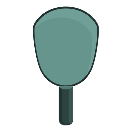 Pickleball paddle icon cartoon vector. Serve badge. Outdoor labelのイラスト素材