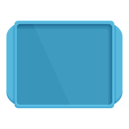 Work food tray icon cartoon vector. Plate nutrition. Element take outのイラスト素材