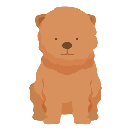 Adopt new dog icon cartoon vector. Doggy puppy. Breed characterのイラスト素材