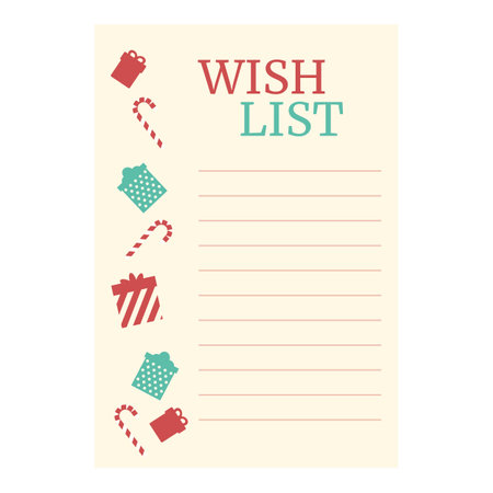 Kid wish list icon cartoon vector. Funny business question. Service desireのイラスト素材