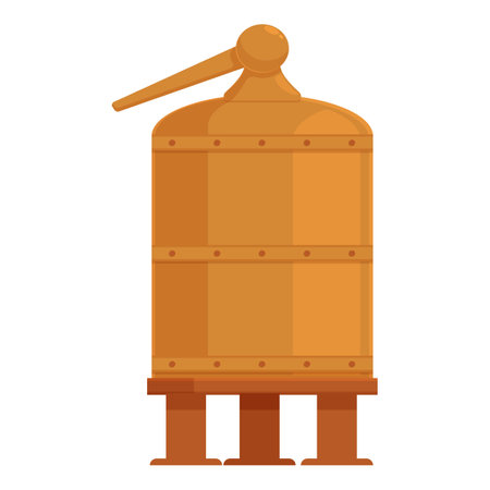 Alchemist stock device icon cartoon vector. Composition object. Laboratory potのイラスト素材