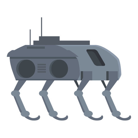 Futuristic robot spider illustration with advanced technology and artificial intelligence for scifi science fiction designのイラスト素材