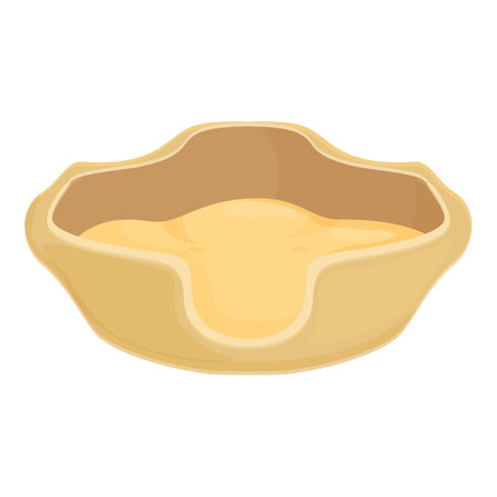 Wooden litter box with sand filling is waiting for a catのイラスト素材