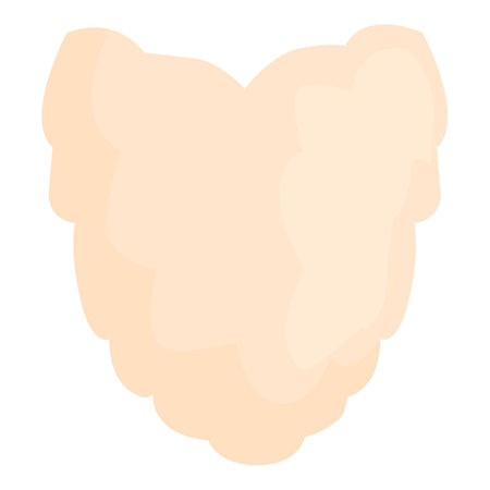 Fluffy cloud is forming a heart shape with pastel colors, perfect for romantic or cheerful designsのイラスト素材
