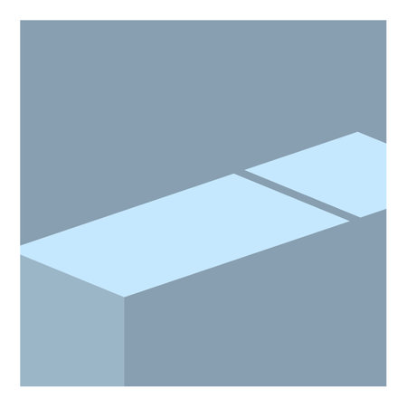 Abstract geometric background with overlapping rectangles creating illusion of depthのイラスト素材