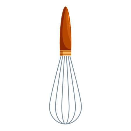 This kitchen whisk is ready to whip up a delicious mealのイラスト素材