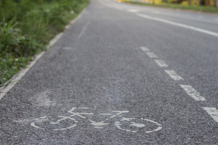 bicycle roadの写真素材