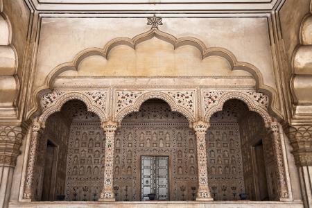 The Royal Seat at Agra Fortのeditorial素材