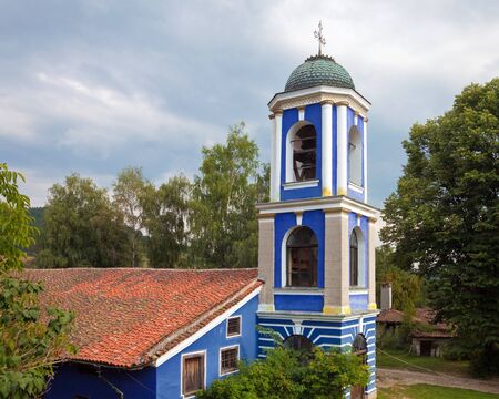 Dormition of the Theotokos church in historic Koprivshtitsa, Bulgaria.