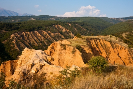 Stob Pyramids rock formations in Rila mountains, Bulgaria.の写真素材