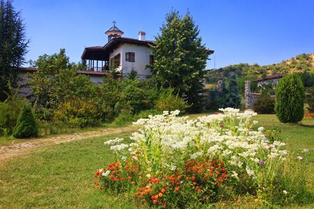 Old Rozhen Monastery near Melnik, Bulgaria.の写真素材