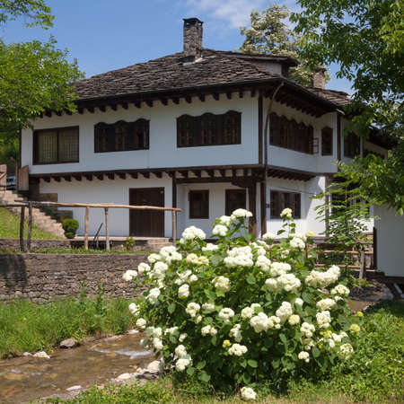 GABROVO, BULGARIA - JULY, 6: Historic houses in the architectural-ethnographic museum Etar in Gabrovo, Bulgaria. Taken on July 6, 2012.のeditorial素材