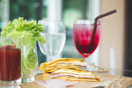 breakfastの写真素材