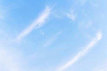 Softness blue sky background on nature compositionの写真素材