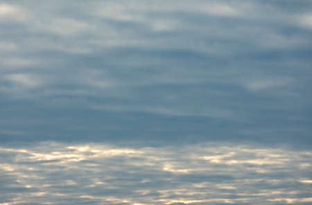 White cloud flying on blue sky as texture and background