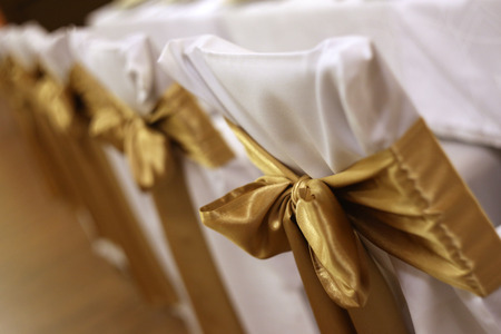 Wedding chairsの写真素材