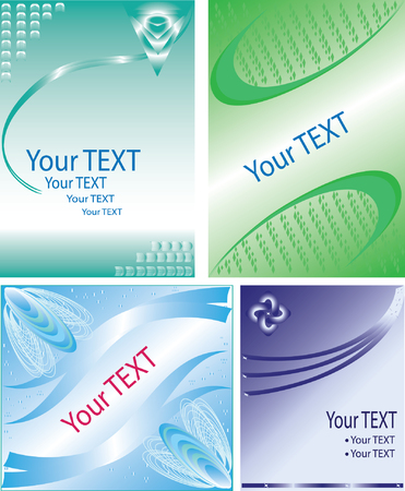 Backgrounds for business and greetingsのイラスト素材