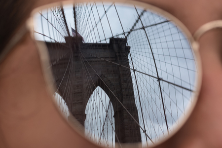 REFLECTION IN A GLASSの写真素材