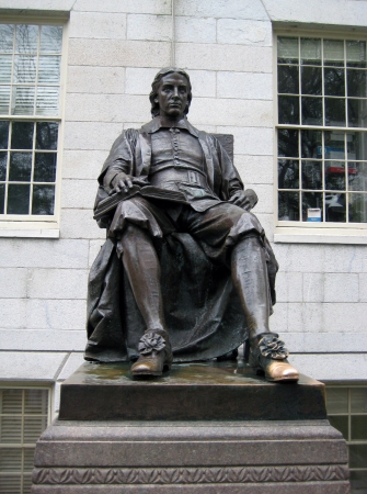 John Harvard Statueのeditorial素材