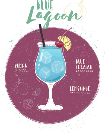 Illustration of cocktail B-52のイラスト素材