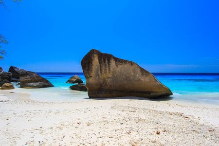 Koh 4,Similan Islands National Park,Phang Nga Province,southern Thailand.With white beach,beautiful...