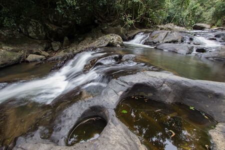 Beautiful nature at Pa La-U Waterfall in Kaeng Krachan National Park,Hua Hin,Prachuap Khiri Khan province,Thailand.の写真素材