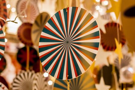 Bangkok, Thailand - December 12, 2018 : Beautiful decoration during Christmas and New Year Festival.のeditorial素材