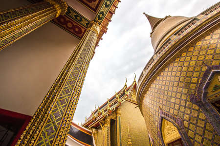 Bangkok,Thailand on January18,2019:Beautiful art and architecture of Wat Ratchabophit.