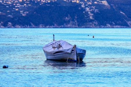 Portofino,Genoa,Italy on April3,2023:Beautiful view of Marina di Portofino.のeditorial素材