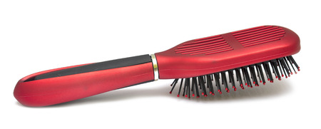 comb isolated on white backgroundの写真素材