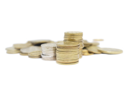 Money isolated on white background