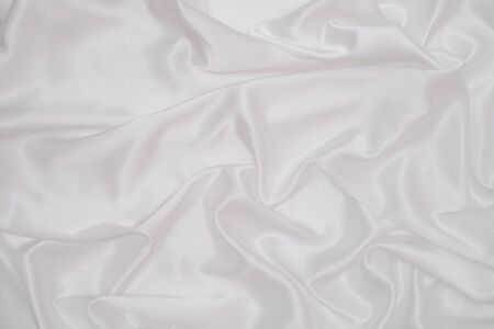 white silk backgroundの写真素材
