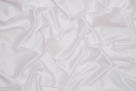 white silk backgroundの写真素材