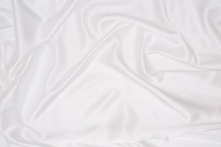 white silk backgroundの写真素材