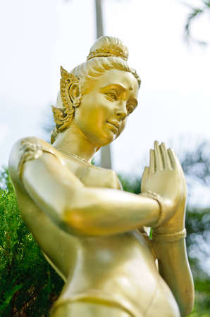 Angel statueの写真素材