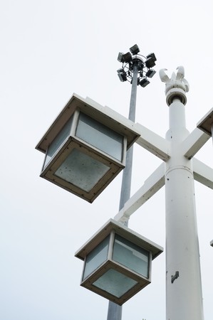 Lamp in the Lumpinee Park, Bangkok, Thailand
