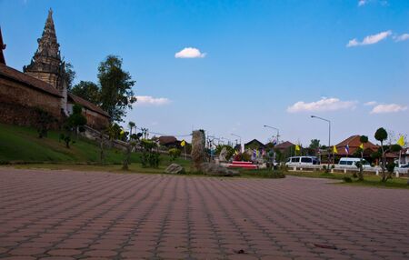 Wat Phra That Lampang Luang, a public of Thailand.の写真素材
