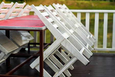 White chair upside down table is not available.