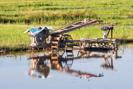 Woven bamboo strips pattern.Bamboo texture background.の写真素材